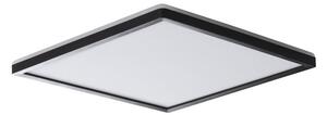 KANLUX KANLUX, AZPO stropní LED svítilna, 300x300mm, 17,5W, 3000/4000/6000K, IP54, černá mat, 31533