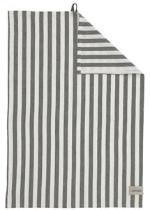 ERNST Bavlněná utěrka Wide Stripes - Green EF460