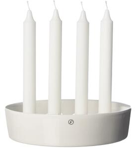 Adventní svícen ERNST - Glazed White EF421