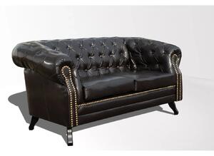 Chesterfield Bristol: Pohovka 2M Antique Brown