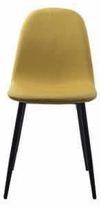 Žlutá jídelní židle DART