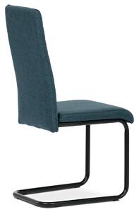 Židle jídelní modrá látka DCL-401 BLUE2