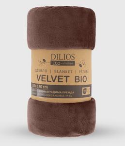 Dilios Velvet BIO deka Barva: grey - šedá, Rozměr: 130 x 170 cm