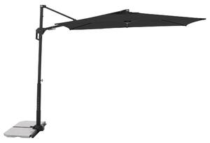 Doppler ACTIVE, moderní slunečník s boční nohou, 240x135 cm, antracit