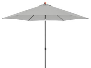 Doppler myZone Push Up zahradní slunečník 300 cm světle šedá
