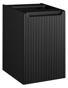 Koupelnová skříňka NOVA BLACK 40 cm s košem na prádlo