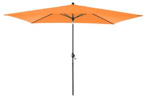 Doppler myZone oranžová, slunečník s automatickým naklápěním klikou, 300x200 cm