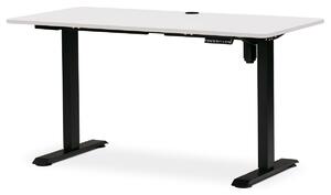 Kancelářský stůl el nastavitelný bílá deska LT-W140 WT