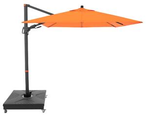 Doppler myZone oranžová, výkyvný zahradní slunečník s boční tyčí, 210x210 cm