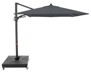 Doppler myZone, výkyvný zahradní slunečník s boční tyčí, 210x210 cm, antracit