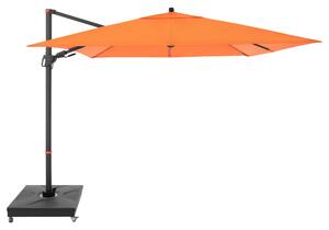 Doppler myZone oranžová, výkyvný zahradní slunečník s boční tyčí, 280x280 cm