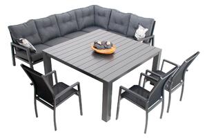 Doppler PRATO EXPERT LOUNGE, zahradní hliníková souprava, pro 9 osob