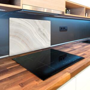 Kuchyňská deska skleněná Mramorová textura pl-ko-80x52-f-103232297