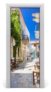 Fototapeta samolepící dveře Ostrov Naxos Řecko 75x205 cm