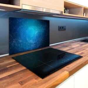 Kuchyňská deska skleněná Hvězdokupa vesmír pl-ko-80x52-f-104704911