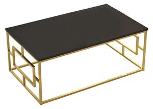 ASIR Konferenční stolek VG12 černý zlatý