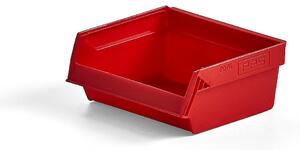 AJ Produkty Plastový box AJ 9000, série -76, 96x105x45 mm, červený