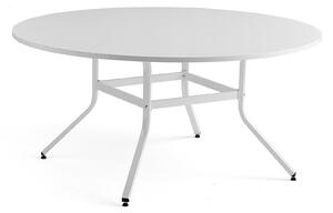 AJ Produkty Stůl VARIOUS, Ø1600 mm, výška 740 mm, bílá, bílá