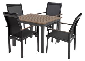 Doppler EXPERT WOOD Plus zahradní sedací souprava 4+1