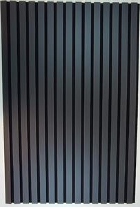 Grace Akustický lamelový panel Comfort 900x600x9mm Černý