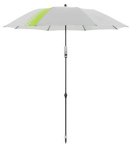 Doppler EXPERT MULTI PUSH UP, slunečník/deštník, 160 cm, světle šedá