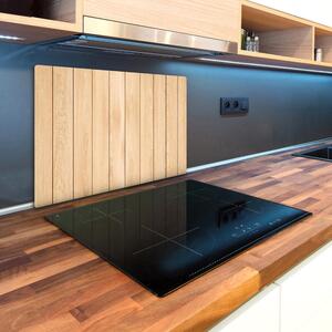 Kuchyňská deska velká skleněná Dřevěné pozadí pl-ko-80x52-f-112861433