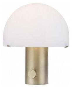 Leuchten Direkt 14433-60 - Stmívatelná stolní lampa DIPPER 1xE27/10W/230V mosaz W2108