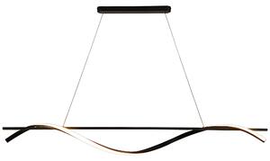 Toolight Toolight, LED závěsná lampa 120cm, 27W, 3000K, LHJ019-CP, černá, OSW-50004