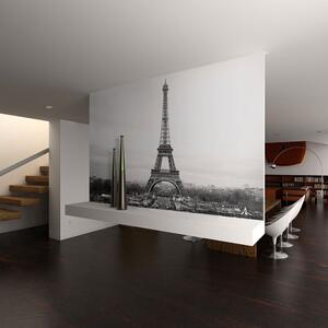 Fototapeta - Paříž: černobílé fotografie + zdarma lepidlo - 200x154
