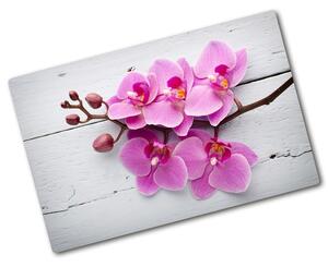 Deska na krájení skleněná Orchidej na stromě pl-ko-80x52-f-118409675