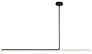 Toolight Moderní designové osvětlení LED APP1660-CP Black 140cm