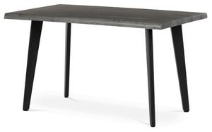Jídelní stůl HT-F4413 šedý dub / černý