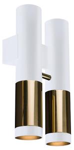 Amplex 8356 - Nástěnné svítidlo KAVOS 2xGU10/15W/230V bílá