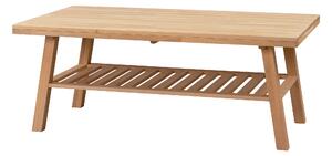 Přírodní masivní dubový konferenční stolek Rowico Madis, 130 cm