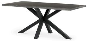Jídelní stůl HT-F4618 šedý dub / černý