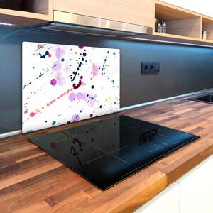Kuchyňská deska skleněná Abstraktní skvrny pl-ko-80x52-f-122427600