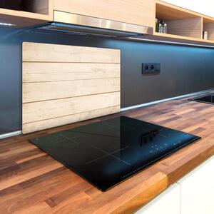Kuchyňská deska velká skleněná Dřevěné pozadí pl-ko-80x52-f-123188740