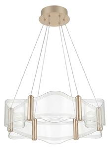 Toolight Rea, ZÁVĚSNÁ STROPNÍ LAMPA G151-CP GOLD, OSW-04707