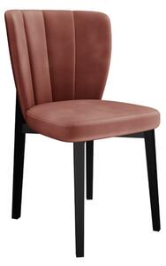 Moderní čalouněná židle ST106, Barva křesla: černá, Potah: Magic Velvet 2250 Mirjan24 5903211304903