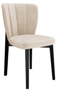 Moderní čalouněná židle ST106, Barva křesla: černá, Potah: Magic Velvet 2250 Mirjan24 5903211304903