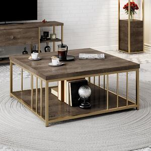 Konferenční stolek Zen (Ořech + Zlatá). 1073450