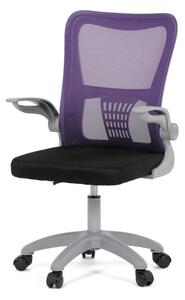 Dětská otočná židle fialová KA-K2008 PUR