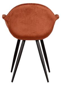 LABEL51 jídelní židle FORLI oranžová Color: Rust FF-45.040