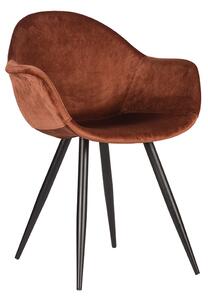 LABEL51 jídelní židle FORLI oranžová Color: Rust FF-45.040