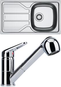 Set Franke N97 (dřez FLN 611-78/44 + baterie FC 9547.031 Chrom) 101.0731.375