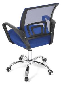 Dětská otočná židle modrá KA-L103 BLUE