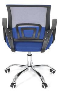 Dětská otočná židle modrá KA-L103 BLUE