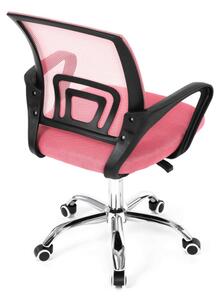 Dětská otočná židle růžová KA-L103 PINK