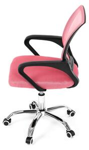 Dětská otočná židle růžová KA-L103 PINK