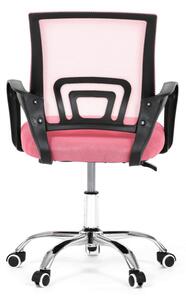 Dětská otočná židle růžová KA-L103 PINK